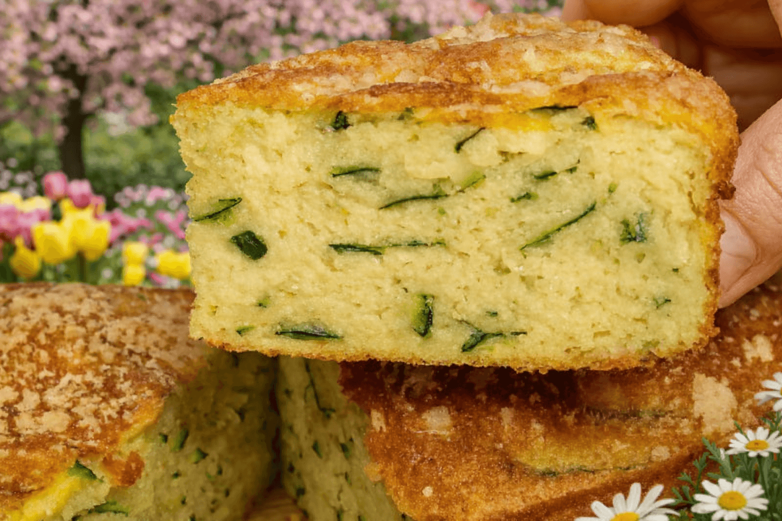 Torta invisibile di zucchine: leggerissima, saporita e con solo 160 Kcal a porzione