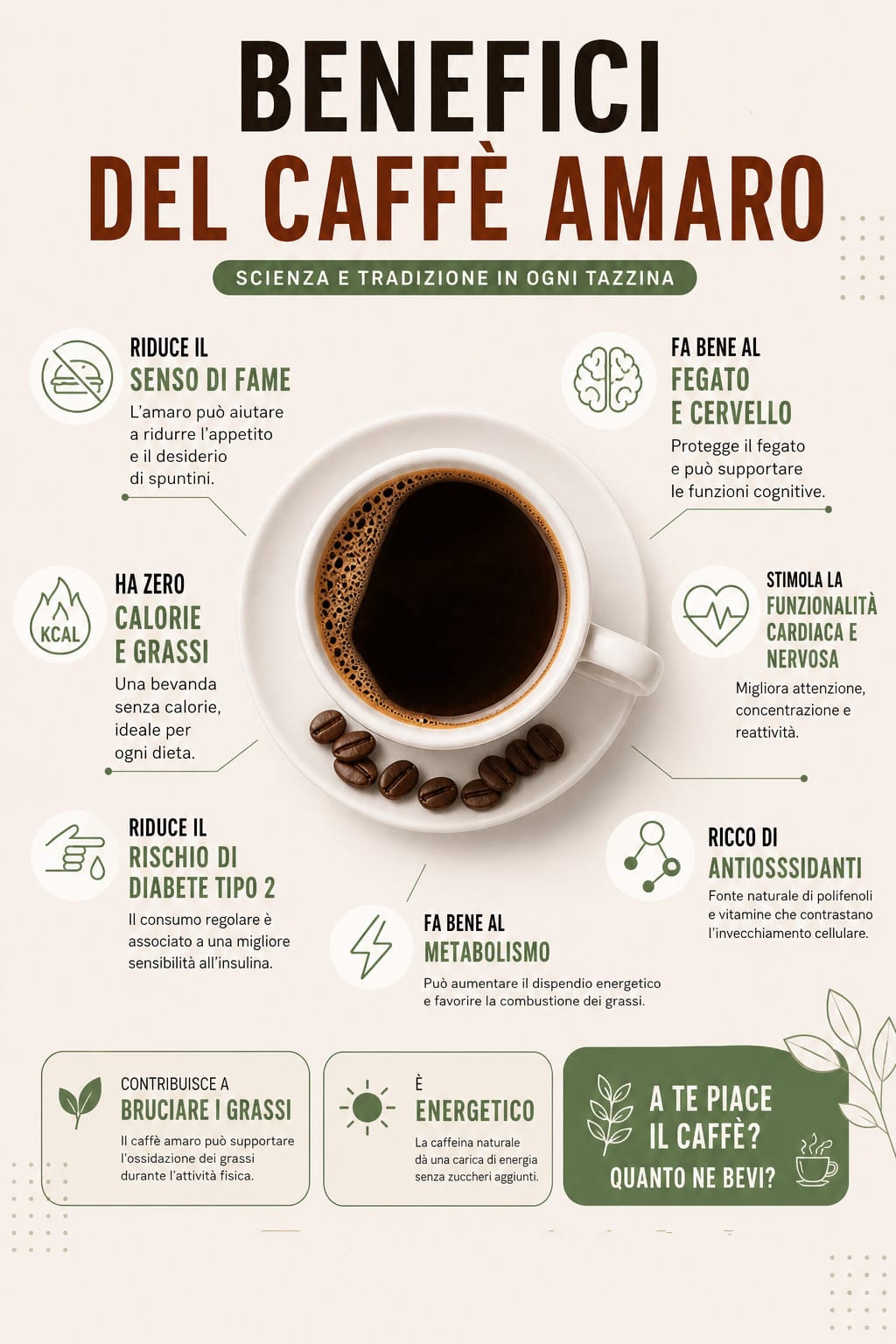 Caffè o caffè decaffeinato? Differenze vere, proprietà e quale scegliere secondo la scienza