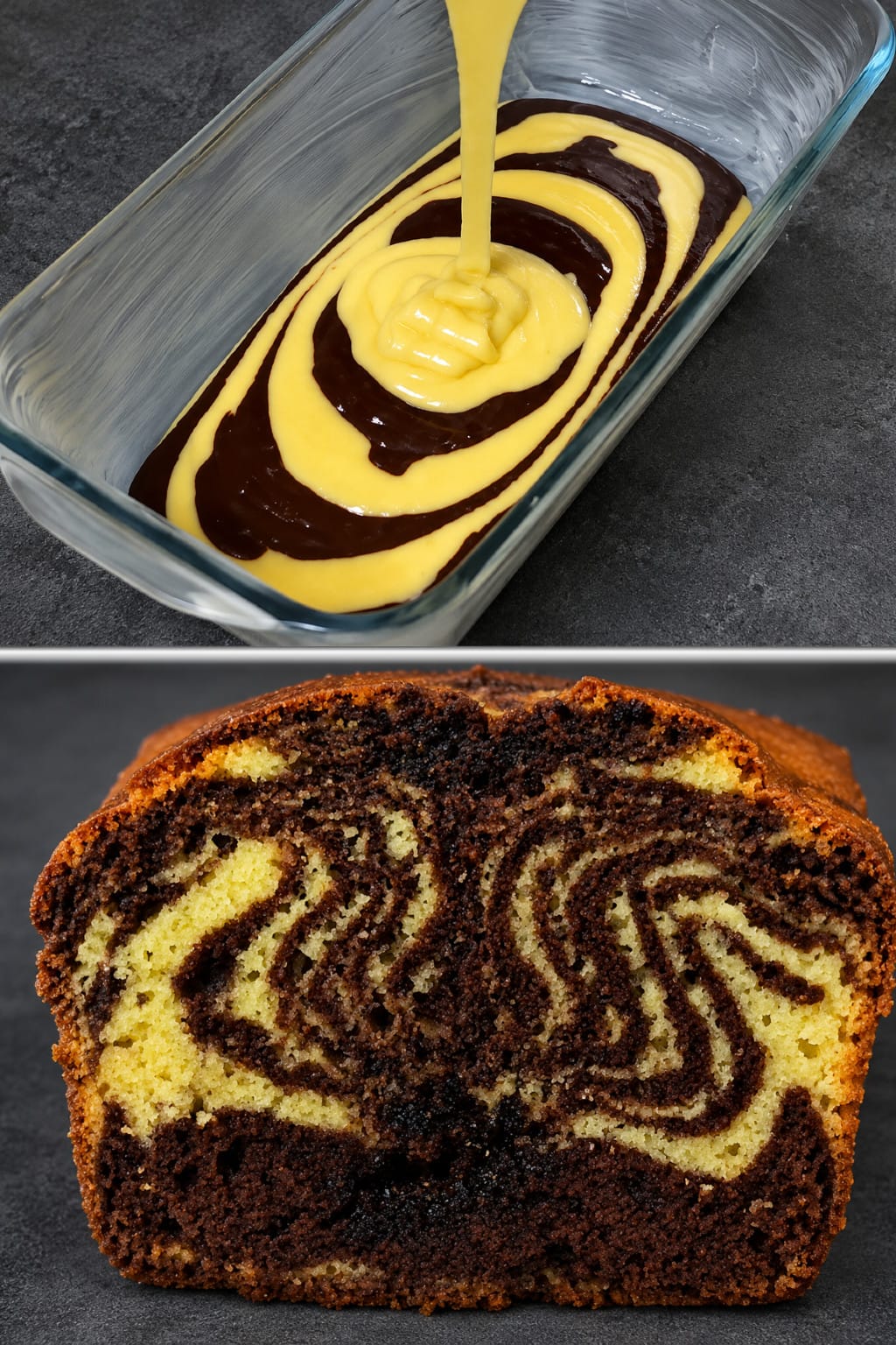 Plumcake marmorizzato, la ricetta di mia nonna: per impastarlo basta una frusta