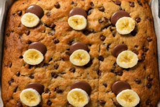 Brownie alla banana e cioccolato: la torta morbida e profumata