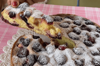 Torta di ciliegie: la ricetta di mia nonna