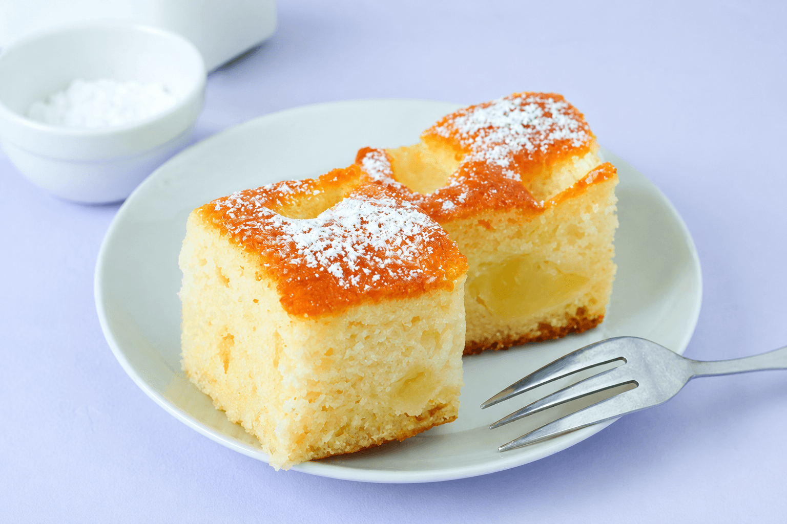 Torta all'ananas in pochi minuti!