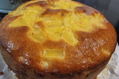 Torta all'ananas in pochi minuti!