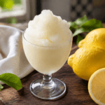 Granita al limone siciliana: fresca, profumata e soffice come la neve