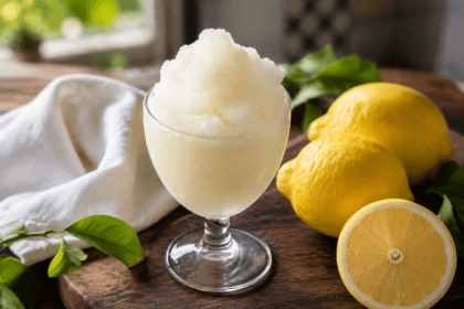 Granita al limone siciliana: fresca, profumata e soffice come la neve