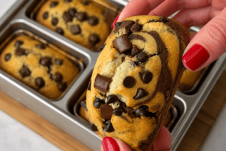 Mini plumcake bicolore con gocce di cioccolato: soffici, golosi e facili da preparare