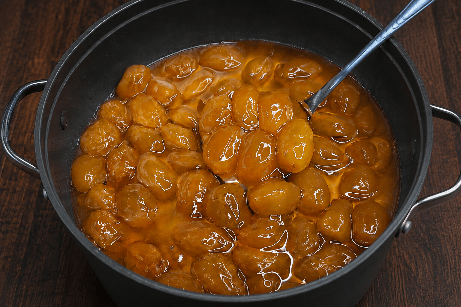Prugne sciroppate come miele: ricetta antica di mia nonna