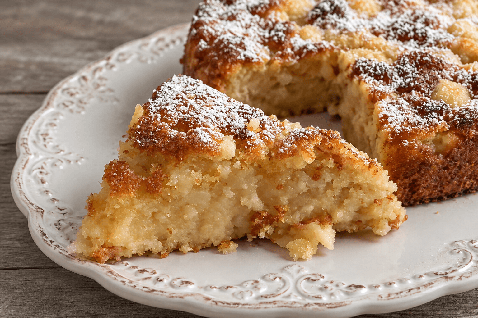 Ho messo quasi 1 kg di mele nell’impasto: questa torta cremosa con crumble è una meraviglia!